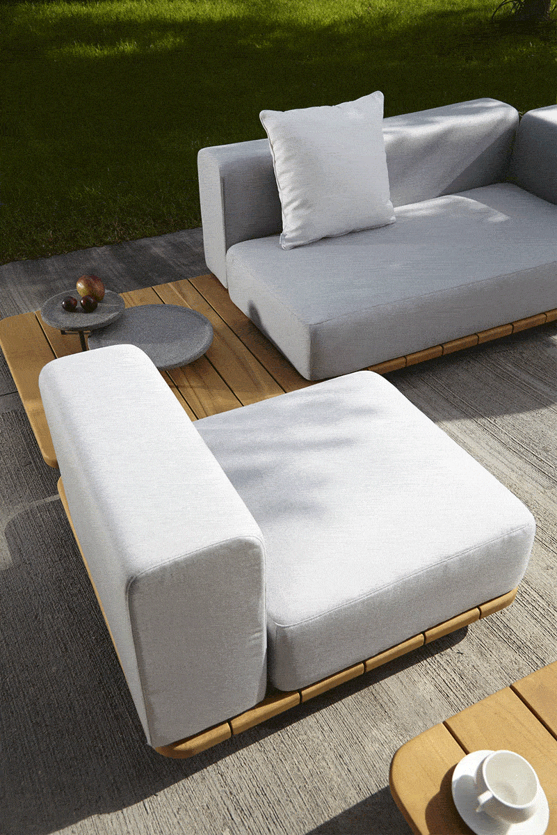 PAL BASE 92X92 CM & ASIENTO SINGLE & RESPALDO SINGLE DERECHO - IMAGEN 3