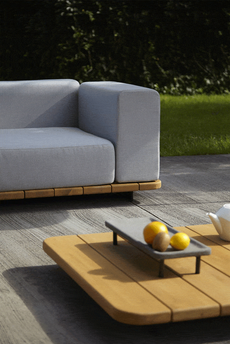 PAL BASE 184X92 CM & ASIENTO DOBLE & RESPALDO DOBLE & BRAZO IZQUIERDO - IMAGEN 3