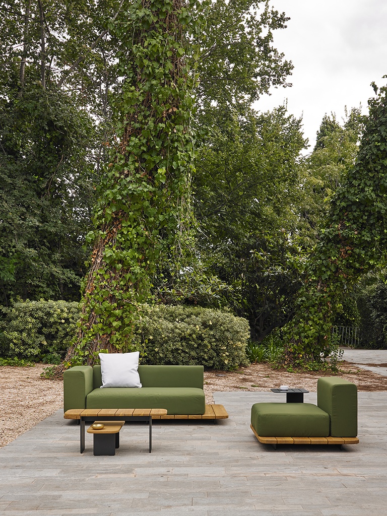 PAL BASE 184X92 CM & ASIENTO DOBLE & RESPALDO DOBLE & BRAZO DERECHO - IMAGEN 3