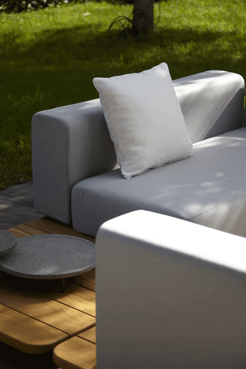 PAL BASE 246X92 CM & ASIENTO DOBLE & RESPALDO DOBLE & BRAZO IZQUIERDO - IMAGEN 3