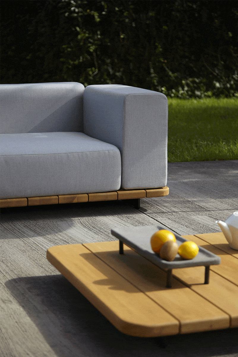 PAL BASE 246X92 CM & ASIENTO DOBLE & RESPALDO DOBLE & BRAZO IZQUIERDO - IMAGEN 4