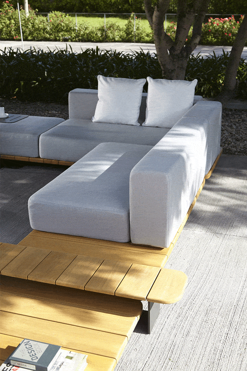 PAL BASE 246X92 CM & ASIENTO & RESPALDO DOBLE & ASIENTO SINGLE & BRAZO IZQUIERDO - IMAGEN 2