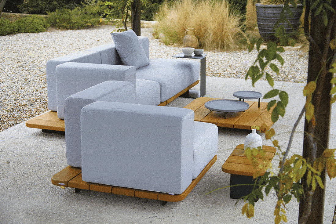 PAL BASE 246X92 CM & ASIENTO & RESPALDO DOBLE & ASIENTO & RESPALDO SINGLE & BRAZO DERECHO DESPLAZADO IZQUIERDO - IMAGEN 2