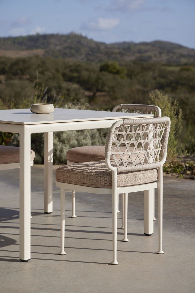 SUMMER MESA COMEDOR CUADRADA 100X100 CM - IMAGEN 2