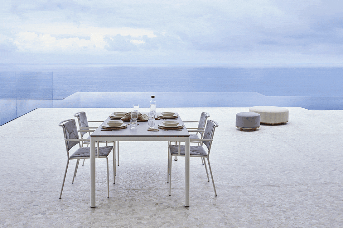 SUMMER MESA COMEDOR RECTANGUAR 180X100 CM - IMAGEN 2