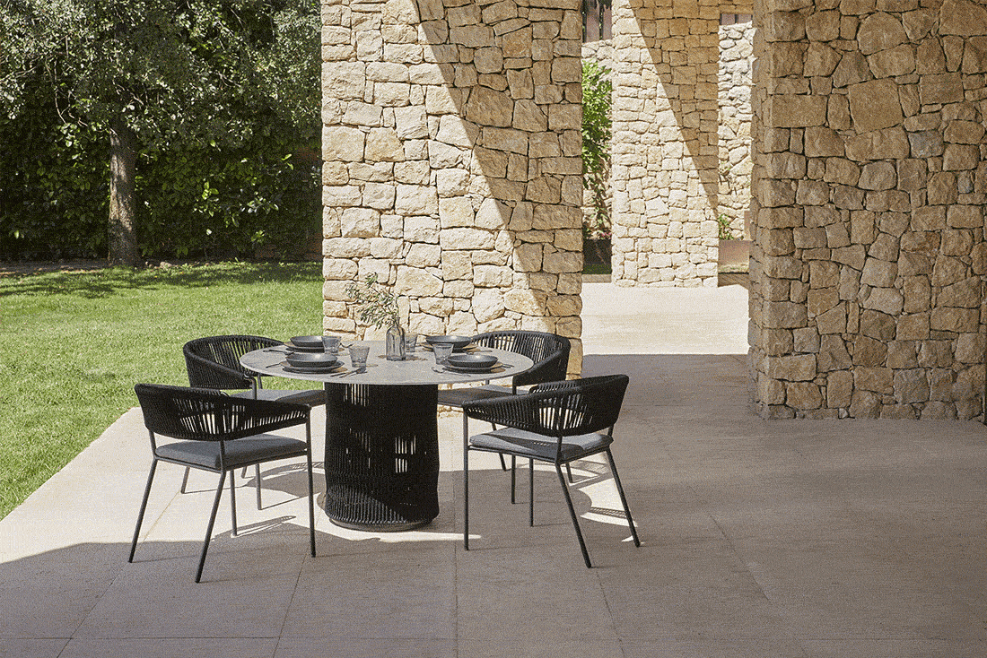 WEAVE MESA COMEDOR TRENZADA - IMAGEN 4