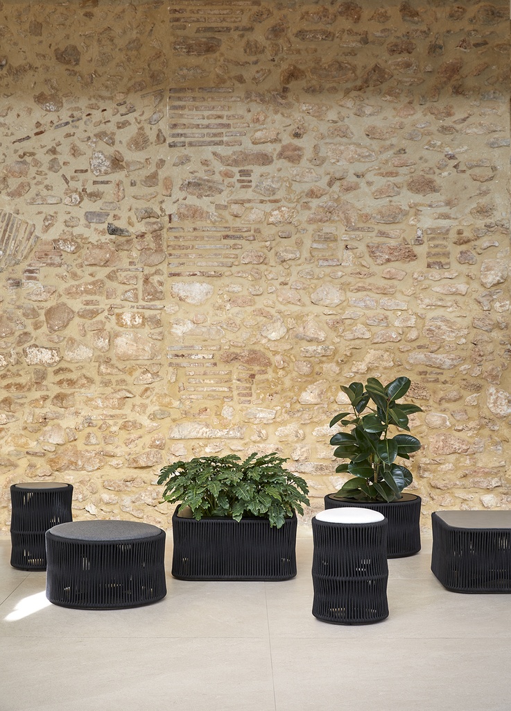 WEAVE PUF Ø 42 CM - IMAGEN 1