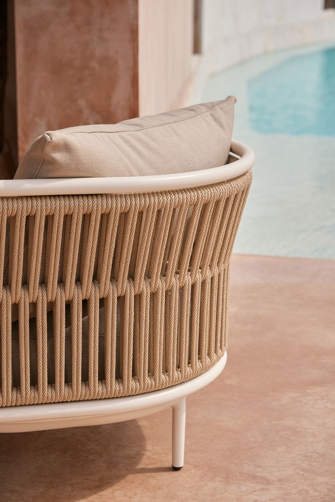 AMBA WOVEN CHAISE LONGUE - IMAGEN 1