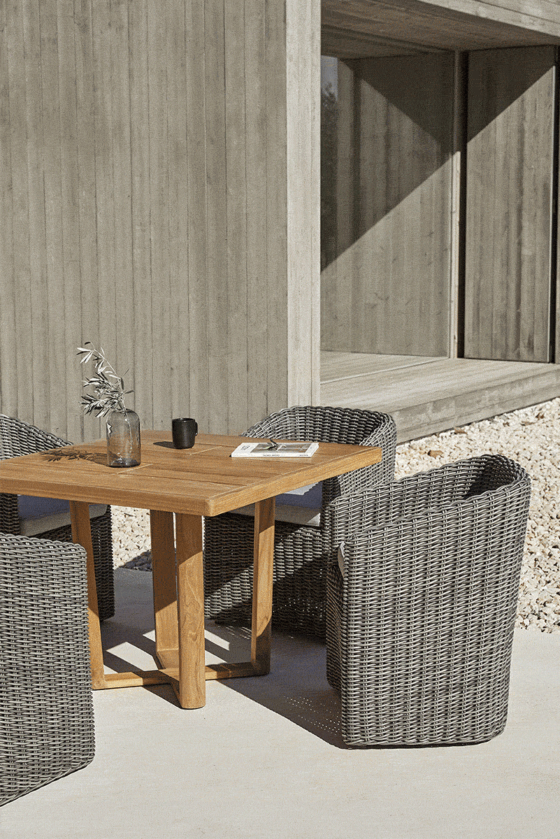 HERITAGE SILLÓN COMEDOR BASE BAJA - IMAGEN  1