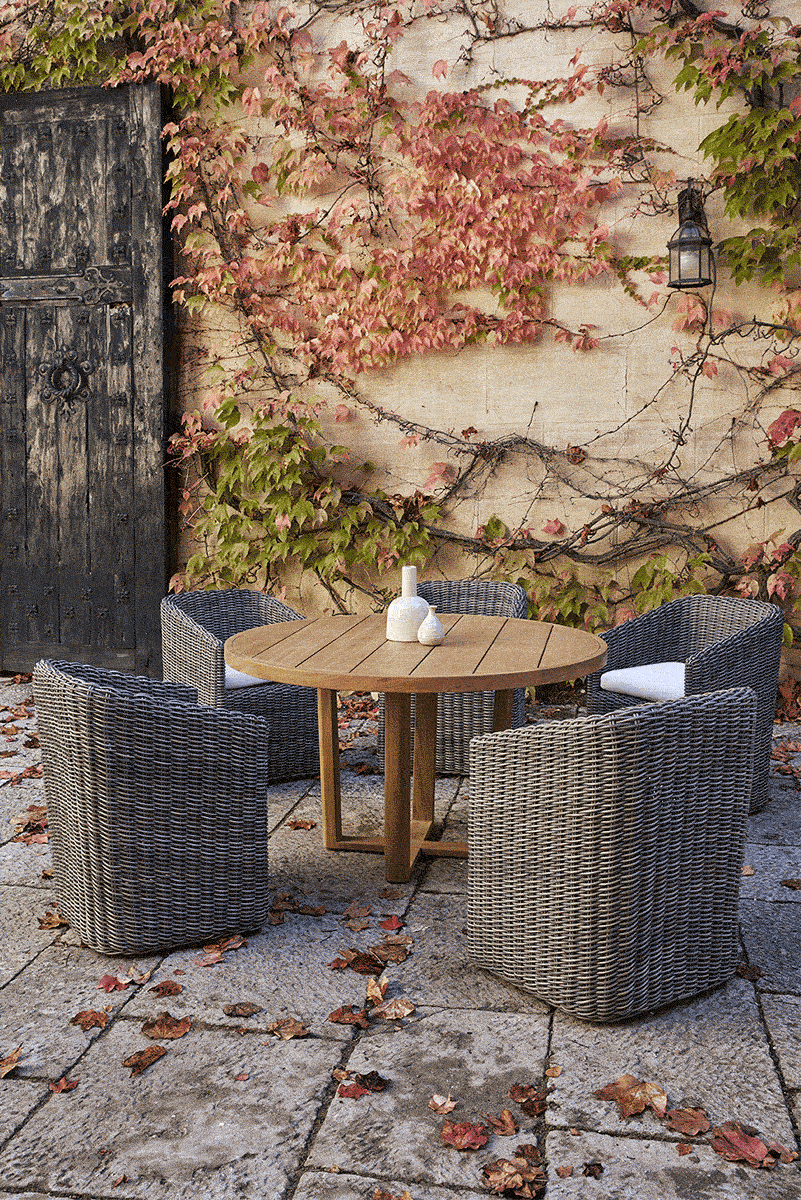 HERITAGE MESA COMEDOR REDONDA - IMAGEN 1