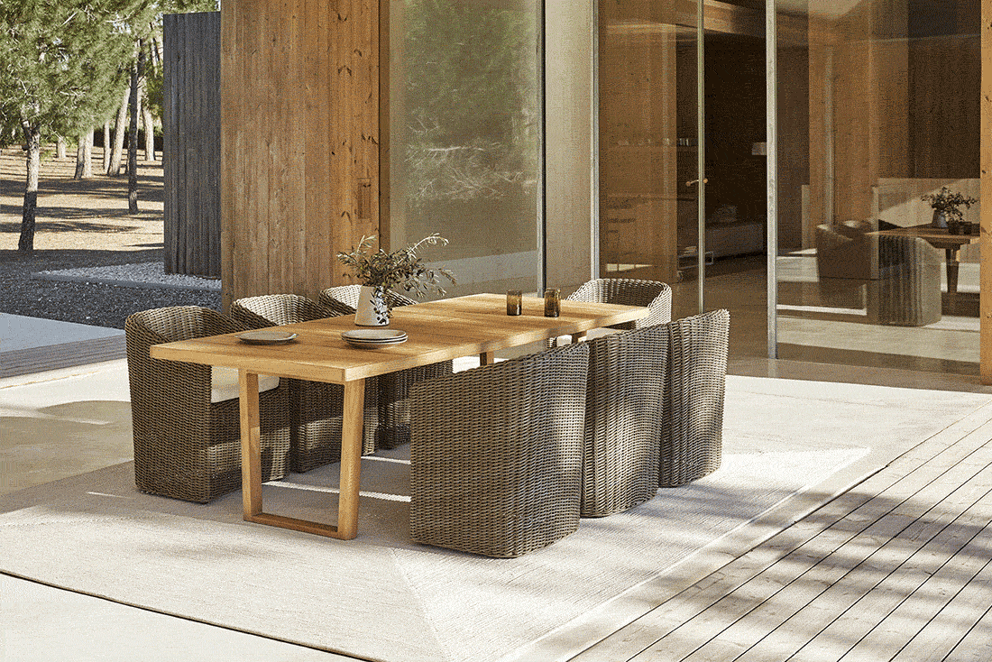 HERITAGE MESA COMEDOR RECTANGULAR 221X103 CM - IMAGEN 3