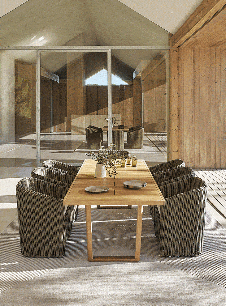 HERITAGE MESA COMEDOR RECTANGULAR 260X103CM - IMAGEN 3