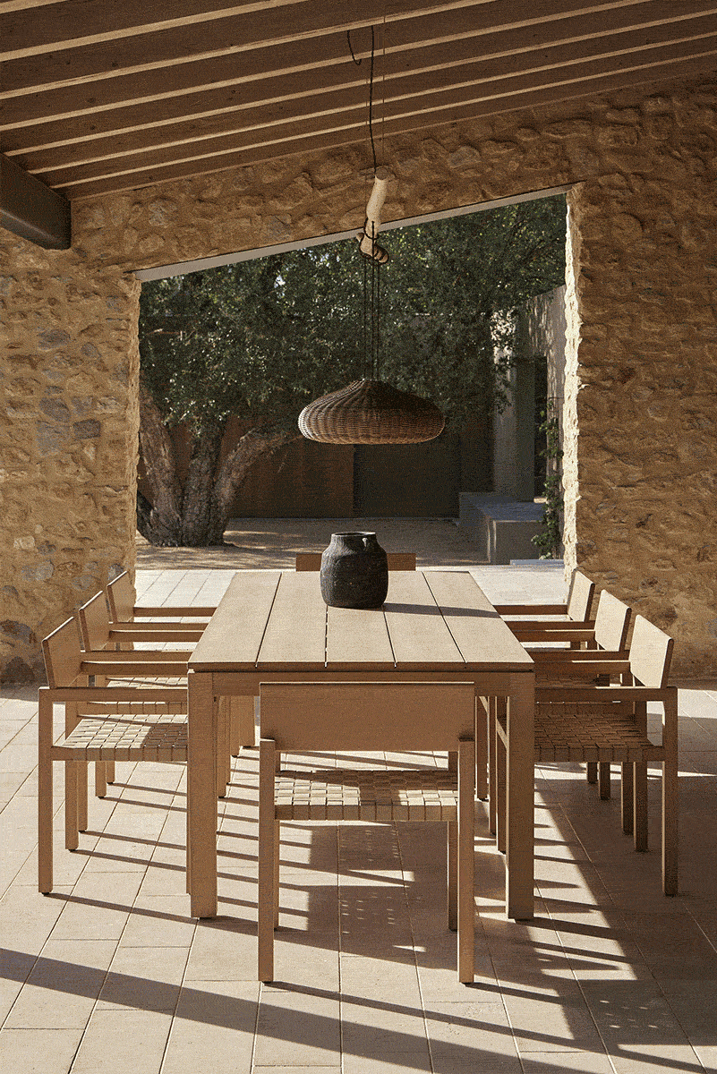 KUBIK MESA COMEDOR RECTANGULAR 200X101 CM - IMAGEN 1