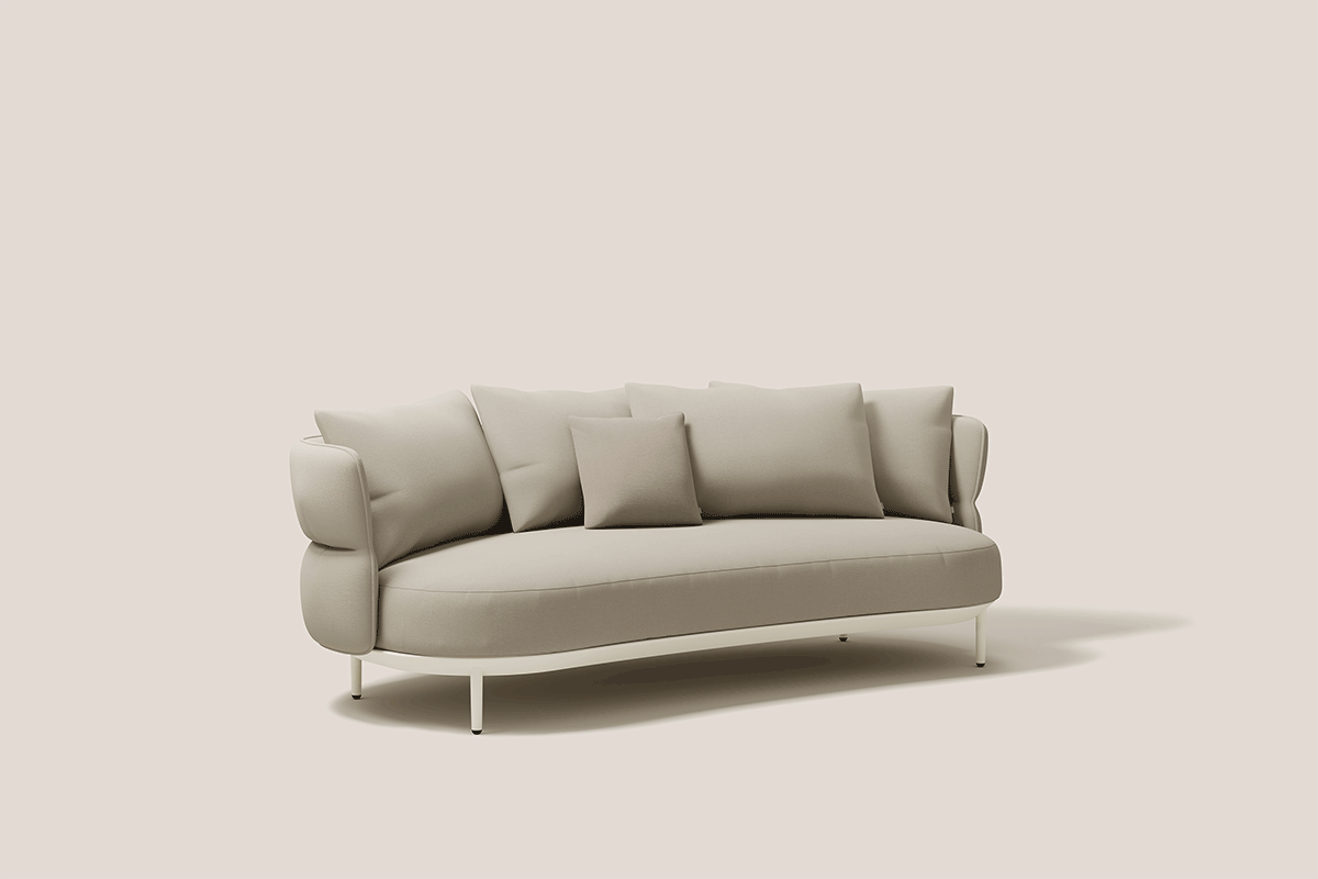 AMBA ESSENCE SOFÁ 2 C/34 BLANCO MINERAL