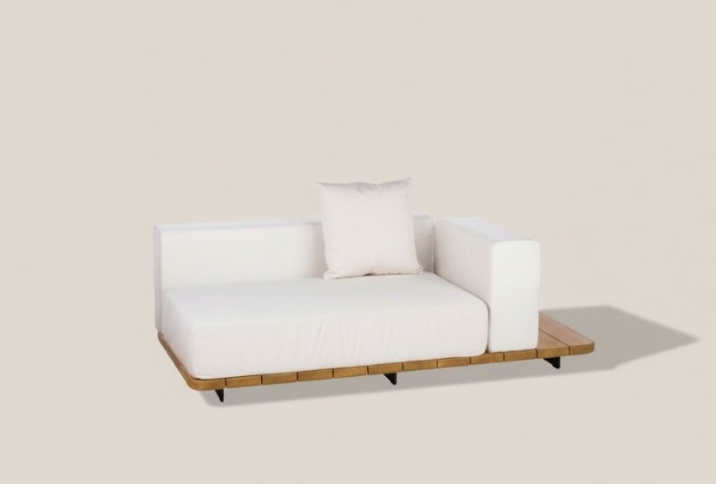 PAL BASE 184X92 CM &  ASIENTO DOBLE & RESPALDO DOBLE & BRAZO IZQUIERDO A LA DERECHA