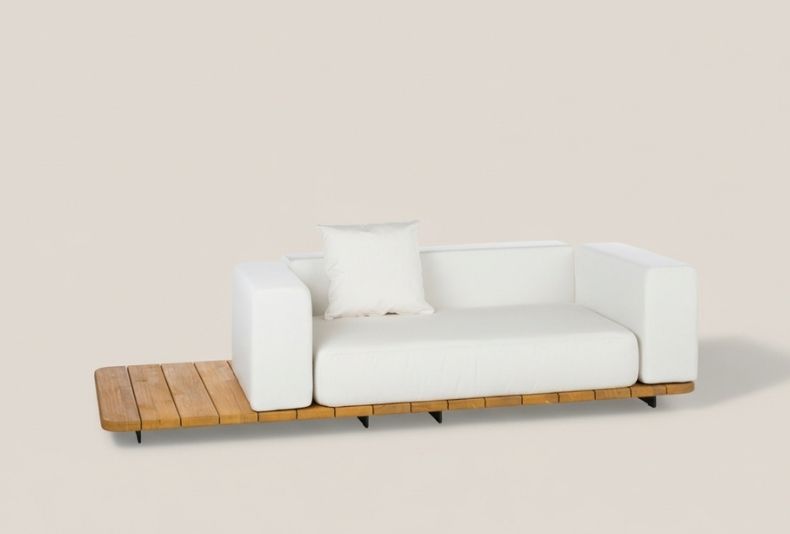 PAL BASE 246X92 CM & SOFÁ 2 COMPLETO IZQUIERDA