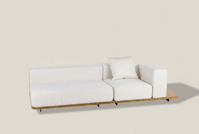 PAL BASE 246X92 CM & ASIENTO & RESPALDO DOBLE & ASIENTO & RESPALDO SINGLE & BRAZO IZQUIERDO DESPLAZADO DERECHA