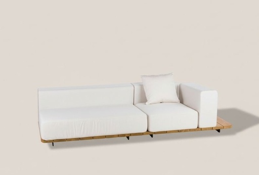 PAL BASE 246X92 CM & ASIENTO & RESPALDO DOBLE & ASIENTO & RESPALDO SINGLE & BRAZO IZQUIERDO DESPLAZADO DERECHA