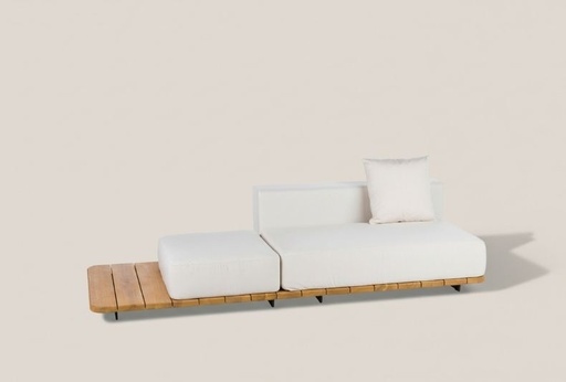 PAL BASE 246X92 CM & ASIENTO & RESPALDO DOBLE IZQUIERDO & ASIENTO SINGLE