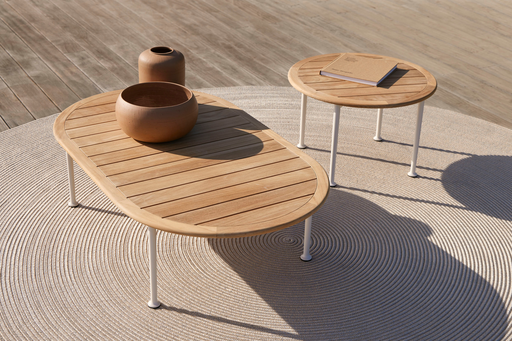 CURIO OVAL COFFEE TABLE