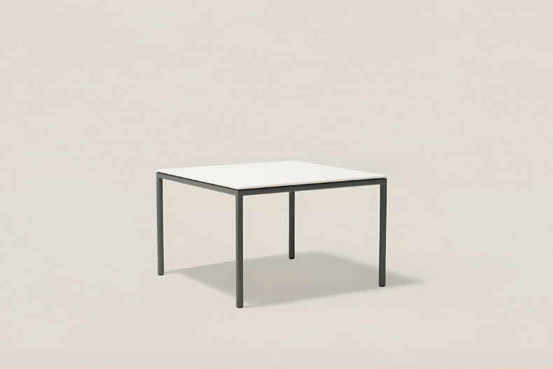 LONG ISLAND MESA BAJA COMEDOR CUADRADA