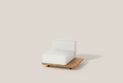 PAL BASE 92X92 CM & SINGLE SEAT & SINGLE BACK RIGHT