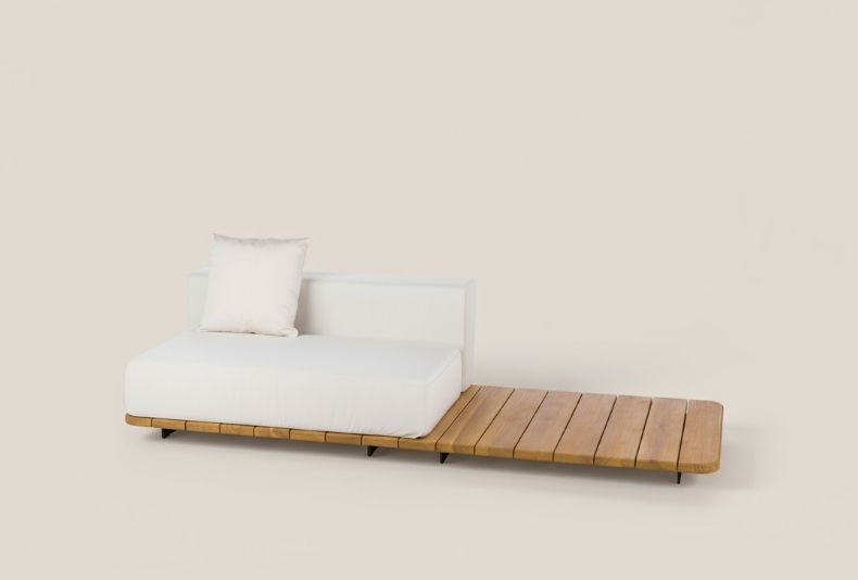 PAL BASE 246x92 CM & ASIENTO DOBLE & RESPALDO DOBLE DERECHO